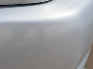 VW Polo 6N Stoßstange hinten breite Styling XXL Heckstoßstange silber LB7Z - Bild 2