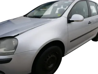 VW Golf 5 V 1K Kotflügel vorne links silber LA7W - Bild 3