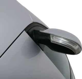 Golf 5 1K elektrischer Spiegel Außenspiegel links mit Blinker silber grau LA7W - Bild 4
