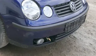 VW Polo 9N Stoßstange Frontstoßstange vorne blau LB5N - Bild 2