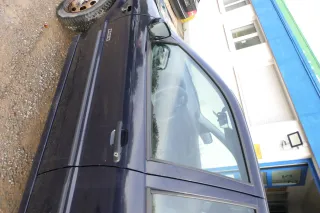 VW Polo 6N 6N2 Tür vorne links Fahrertür 4/5-Türer blau LC5H ohneAnbauteile - Bild 2