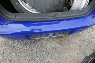 Seat Ibiza 6L Stoßstange Heckstoßstange hinten blau LS5G - Bild 8