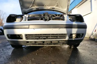 VW Golf 4 1J Stoßstange vorne Stoßfänger vorn silber LB7Z - Bild 1