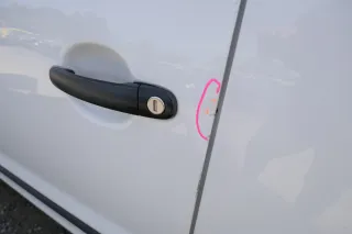 VW Fox 5Z Tür vorne links Fahrertür weiß LB9A - ohne Anbauteile - Bild 4