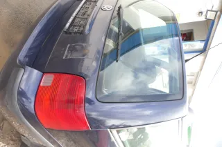VW Passat 3B Kombi Variant Heckklappe Klappe hinten mit Scheibe blau LN5Y - Bild 7