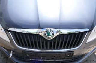 Skoda Fabia 5J Roomster Motorhaube Haube Klappe vorne grau LF8J - Bild 5