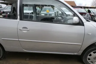 VW Lupo Seat Arosa Tür vorne rechts Beifahrertür silber LA7W (mechanischerFenst - Bild 1