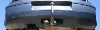 VW Polo 9N 9N3 Stoßstange Heckstoßstange hinten grau LC7V - Bild 9