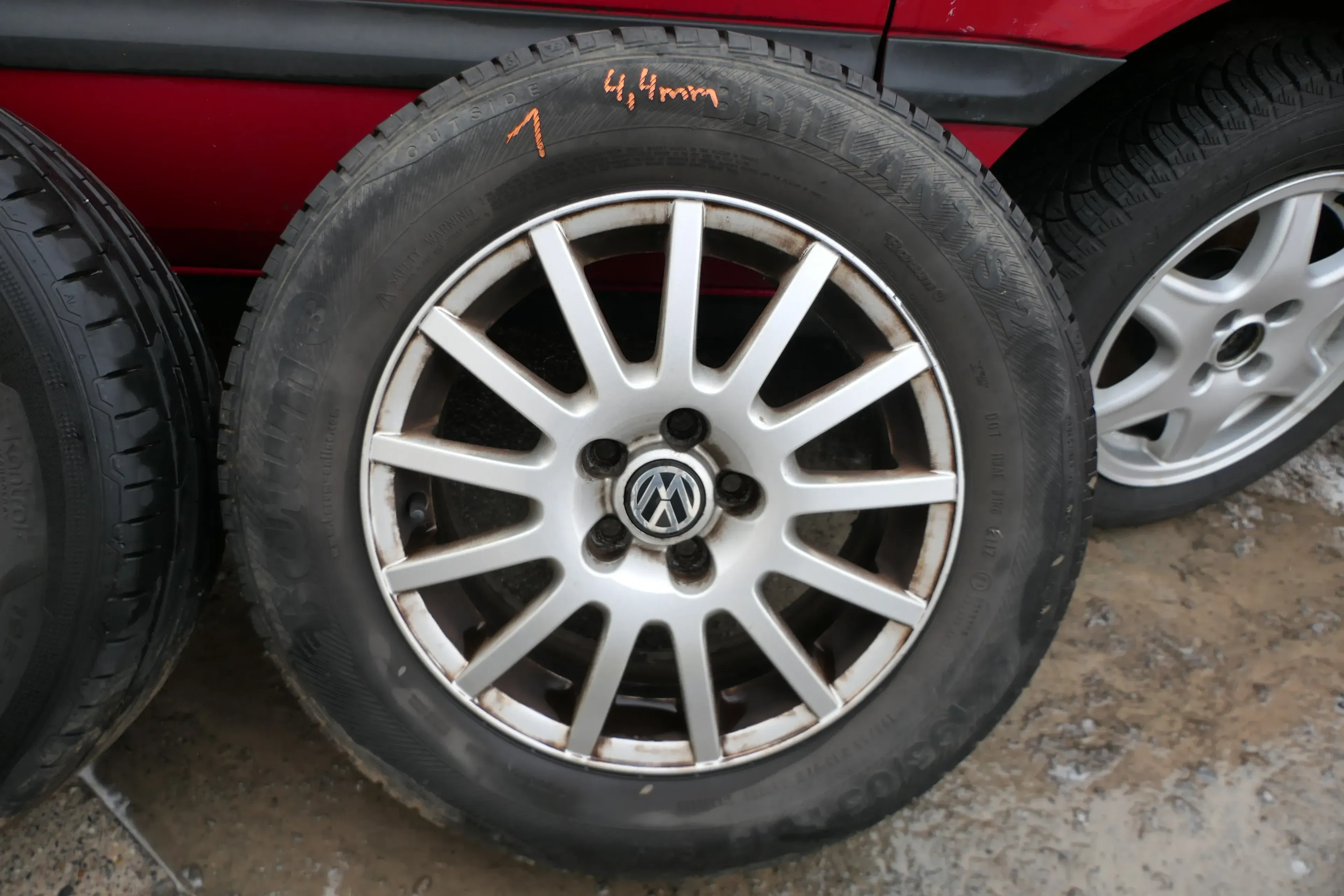 1x Felge Alufelge original VW Golf 4 Bora 6jx15H2 ET38 JAMARA       1 - Bild 1