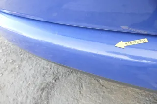 VW Touran 1T Stoßstange hinten Heckstoßstange Stoßfänger blau LL5M - Bild 2