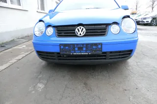VW Polo 9N Stoßstange Frontstoßstange vorne blau LA5F - Bild 3