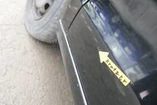 VW Polo 9N 9N3 Tür vorne links Fahrertür 2/3-Türer schwarz L041 ohneAnbautei - Bild 11