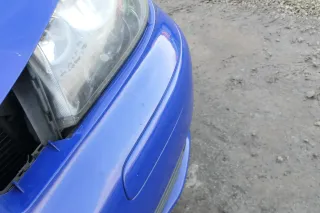 Seat Ibiza 6L Stoßstange Frontstoßstange vorne blau LS5G bis caAnfang2006 - Bild 6
