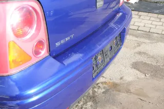 Seat Arosa 6H Stoßstange hinten Facelift Heckstoßstange blau LS5N - Bild 4