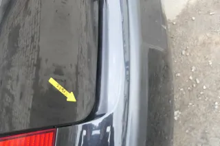 VW Polo 9N3 9N Heckklappe Kofferraumklappe Klappe schwarz LC9Z - Scheibe ohne - Bild 5