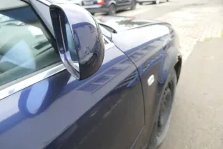 Audi A6 4B Spiegel Außenspiegel rechts elektrisch blau LZ5T + Glas - Bild 3