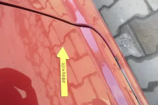 VW Golf 4 Tür vorne links Fahrertür 2/3-Türer braun rot LC3K ohneAnbauteile - Bild 4