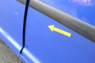 VW Golf 4 Bora Tür hinten links nur Kombi / Variant blau LW5Z - ohne Anbauteil - Bild 6