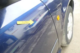 Skoda Octavia 1U Kombi  +Limo Tür vorne rechts Beifahrertür blau LF5U 9460 - Bild 3