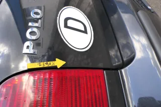 Polo 6N2 Heckklappe Klappe hinten Kofferraumklappe schwarz LC9Z Scheibe - Bild 8