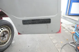 VW T4 Türverkleidung Verkleidung Tür vorne rechts grau Seitenverkleidung Seite I - Bild 4