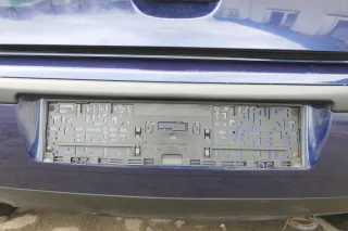 VW Polo 9N 9N3 Stoßstange Heckstoßstange hinten blau LB5N indigoblau - Bild 2