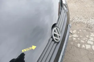 VW Lupo Motorhaube Klappe Frontklappe Haube vorne schwarz L041 - Bild 5