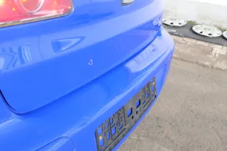 Seat Ibiza 6L Stoßstange Heckstoßstange hinten blau LS5G - Bild 7