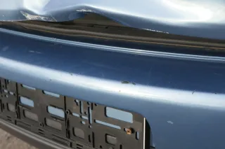 VW Golf 5 1K Limousine Stoßstange hinten Heckstoßstange blau LA5S riverblue - Bild 2