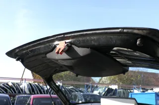 VW Fox 5Z Heckklappe Kofferraumklappe Klappe hinten + Scheibe schwarz L041 uni - Bild 2