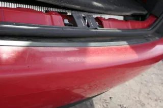 Audi A4 B5 Kombi Variant Stoßstange hinten Heckstoßstange rot LY3H Facelift - Bild 7