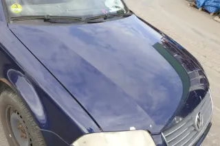 VW Passat 3BG Motorhaube Klappe vorne vorn Haube blau LB5N indigoblau me - Bild 3
