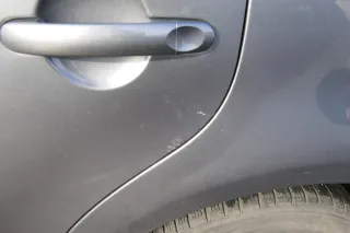 VW Touran 1T 1T3 Tür hinten links grau LD7X mit Scheibe - Bild 3