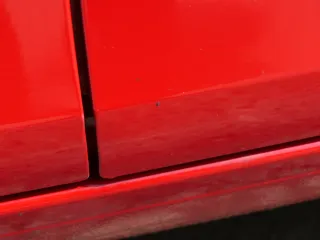 Skoda Fabia 5J Limousine Tür hinten links rot LF3K - ohne Anbauteile - Bild 2
