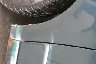 Skoda Fabia 6Y Kotflügel vorne link grün LF8C auch Kombi - Bild 3