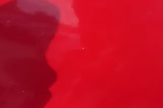 VW Polo 6N2 Kotflügel vorne links rot LP3G (bis auf den Schweller) - Bild 4