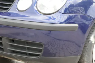 VW Polo 9N Stoßstange Frontstoßstange vorne blau LB5N - Bild 4