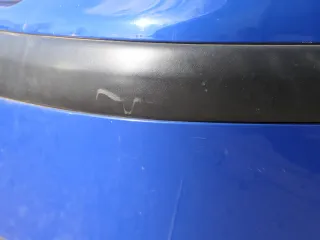 VW Golf 4 Limousine Stoßstange hinten Heckstoßstange Stoßfänger blau LW5Z - Bild 13