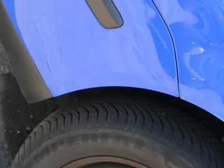 VW Polo 9N Stoßstange Frontstoßstange vorne blau LA5F - Bild 8