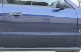 Audi A4 B5 Tür nur Türblatt vorn rechts Beifahrertür blau LZ5T Kombi Limo - Bild 1