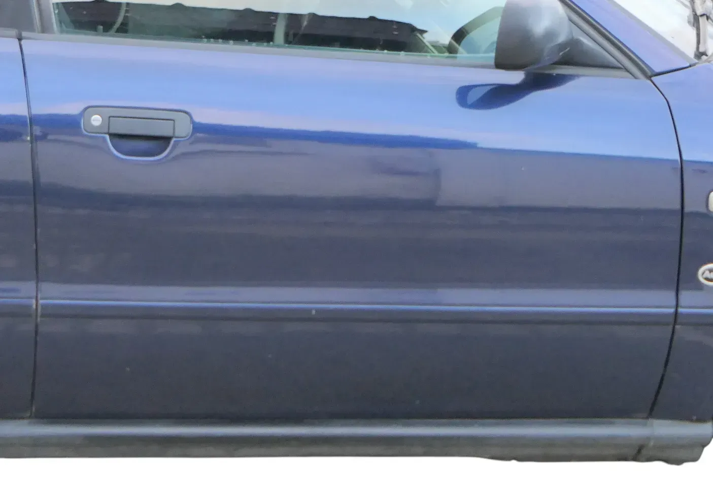 Audi A4 B5 Tür nur Türblatt vorn rechts Beifahrertür blau LZ5T Kombi Limo - Bild 1