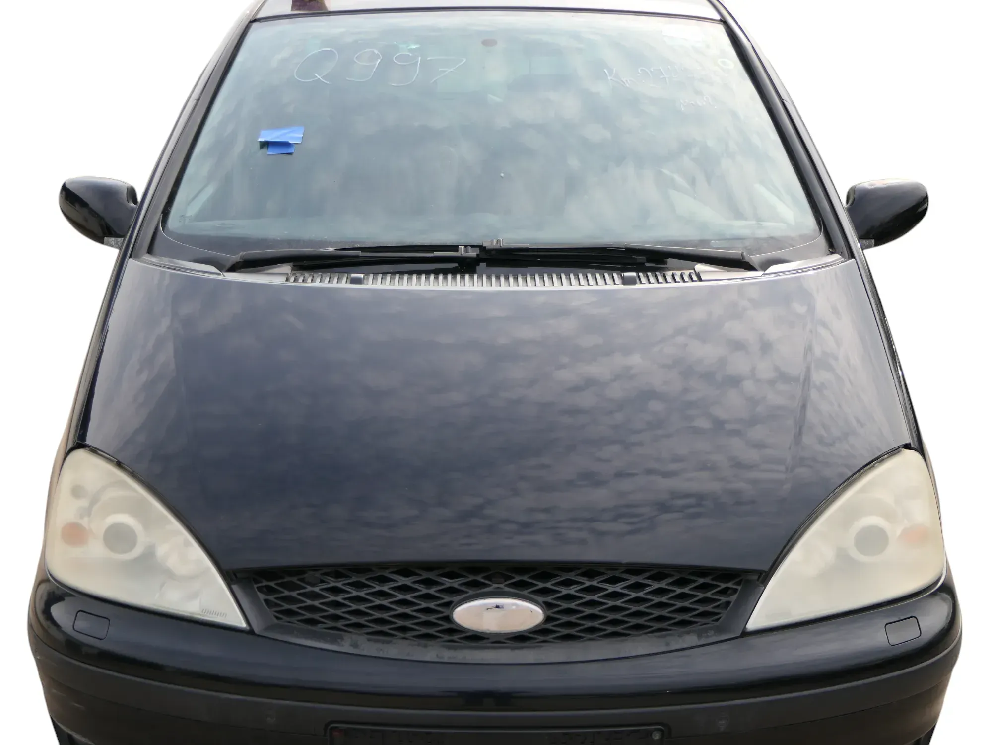 Ford Galaxy Motorhaube Klappe Haube vorne mystik-schwarz Facelift WGR - Bild 1