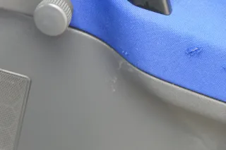 1x VW Polo 9N 9N3 Türverkleidung Verkleidung Tür hinten rechts 4/5-Türer blau - Bild 2