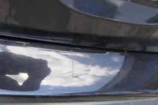 VW Polo 9N 9N3 Stoßstange Heckstoßstange hinten schwarz LC9Z - Einparkhilfe PDC - Bild 5