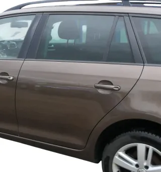 Golf 5 1K5 + Golf 6 AJ5 nur Kombi / Variant Tür hinten links braun LH8Z -ohneAnb - Bild 1