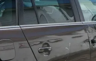 Golf 5/6 Kombi Leiste Zierleiste hinten rechts oben Fensterschachtabdeckung schw - Bild 2