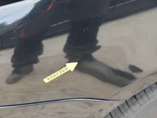 VW Lupo 6X Kotflügel vorne links schwarz L041 - Bild 8