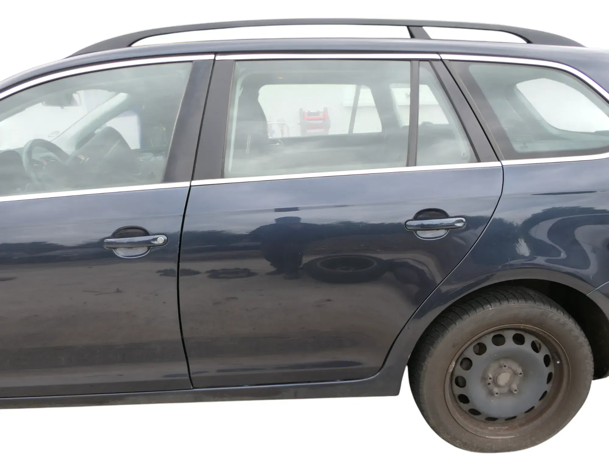 VW Golf 5 1K5 + Golf 6 AJ5 nur Kombi / Variant Tür hinten links blau blau LC5F - Bild 1