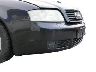 Audi A6 4B Frontstoßstange Stoßstange vorne Stoßfänger schwarz LZ9W Facelift SWR - Bild 10