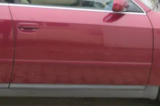 Audi A6 4B C5 Tür nur Türblatt vorne rechts Beifahrertür rot LZ3L - Dellen! - Bild 1